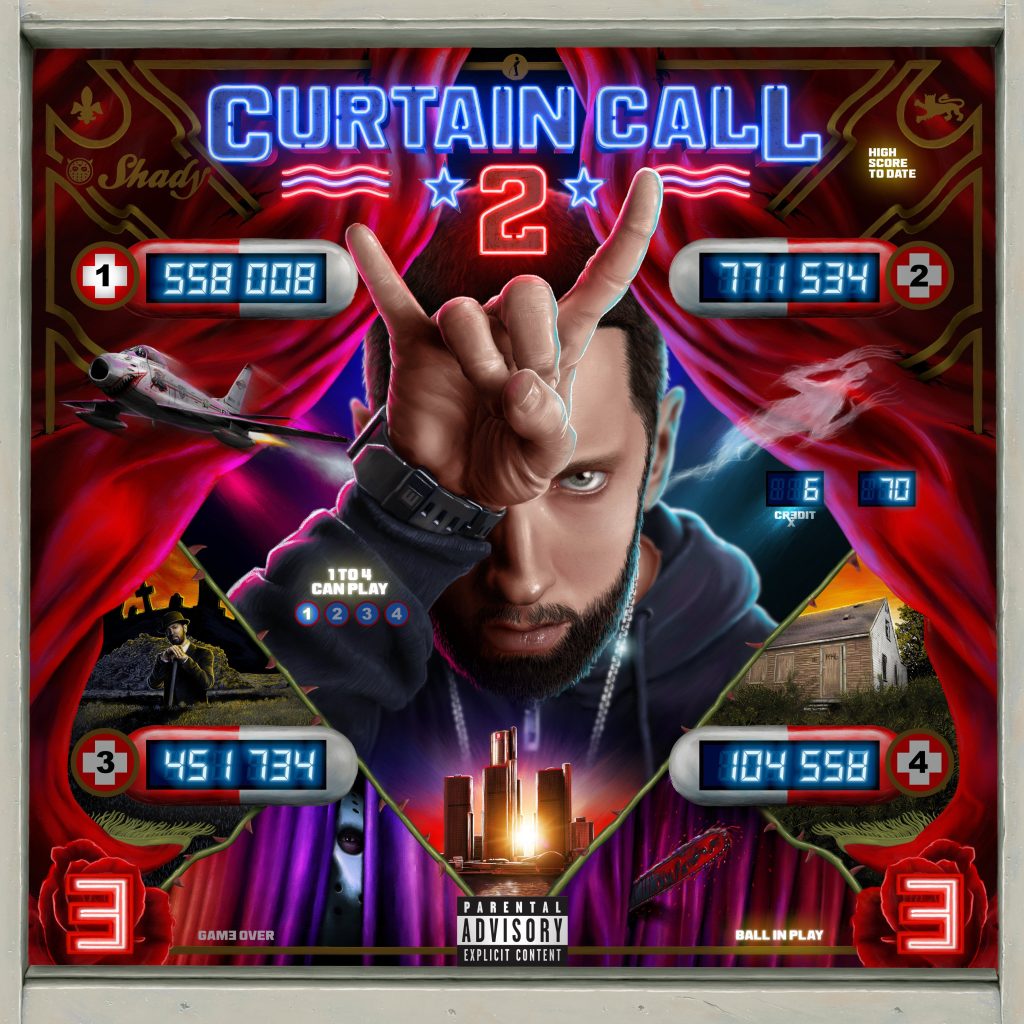 Eminem, Curtain Call 2 cover
