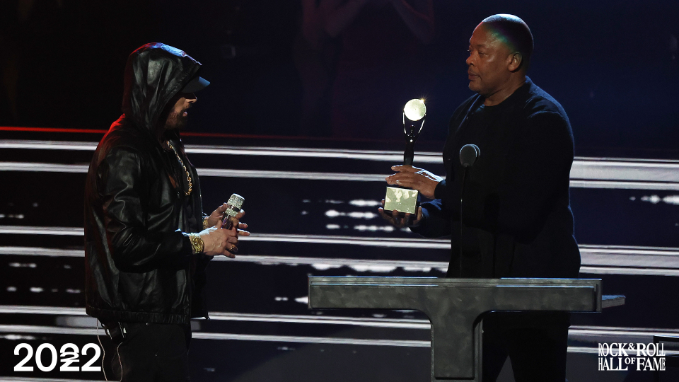 Eminem e Dr. Dre, Rock & Roll Hall of Fame 2022