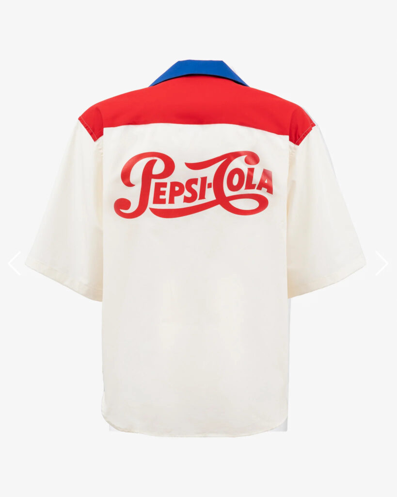 Pepsi e GCDS, bowling shirt