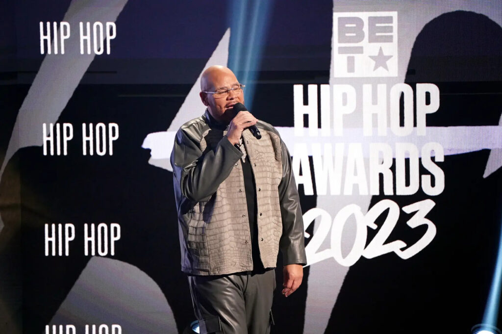 Fat Joe durante la presentazione dei BET Hip Hop Awards 2023