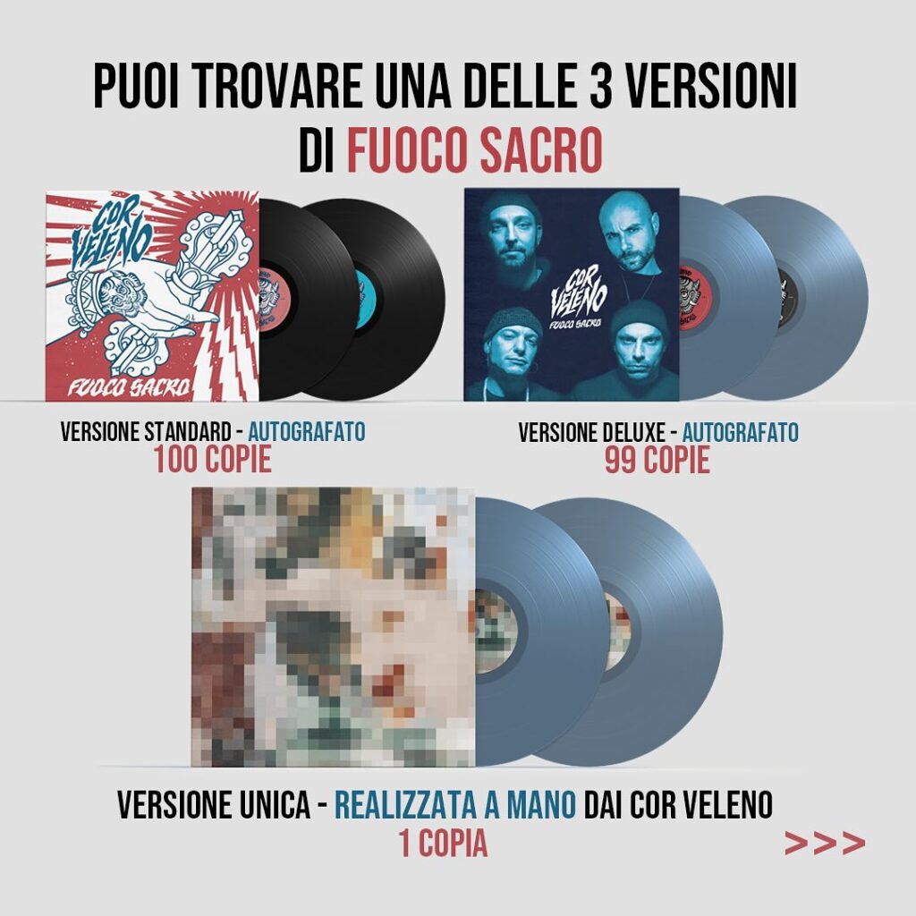 Cor Veleno - Fuoco Sacro (Vinyl blind pack)