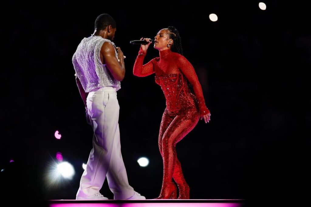 Usher e Alicia Keys