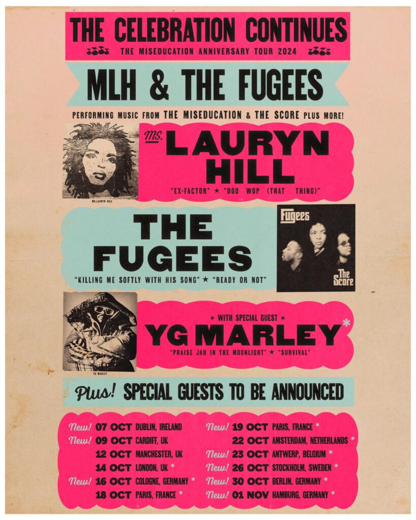 Fugees - The Miseducation Anniversary Tour 2024