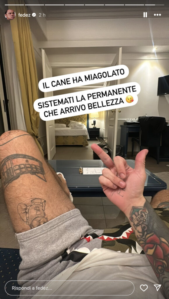 Fedez - Instagram Stories 17/09/2024